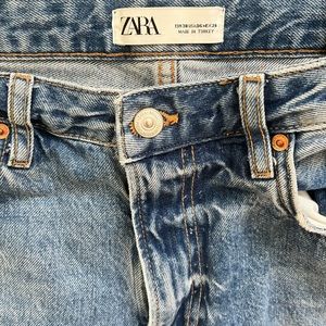 Zara straight leg denim